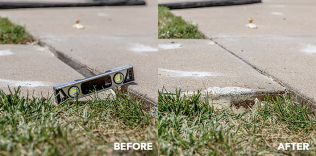 fixed uneven sidewalk, quick repair, free quote