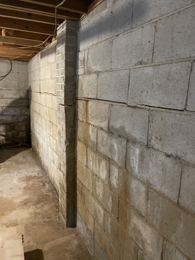 bowing wall cracks WNC